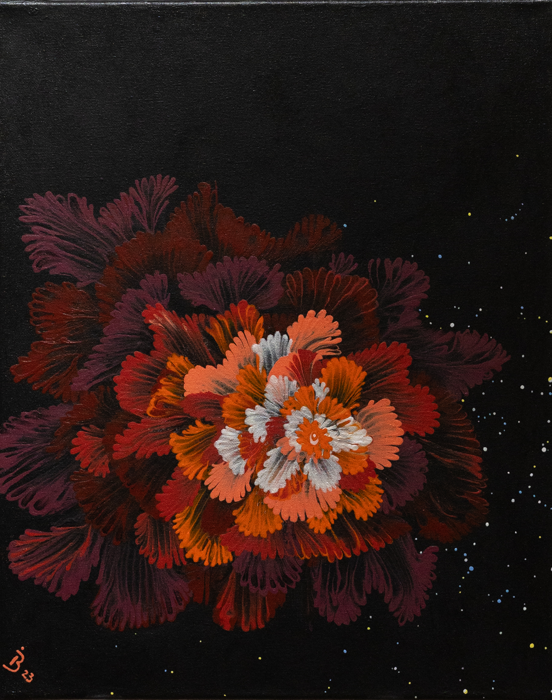 Blume der Galaxie